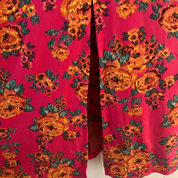 NET SCOOP NECK SQUARE MIDI DRESS - Picture 4 of 6